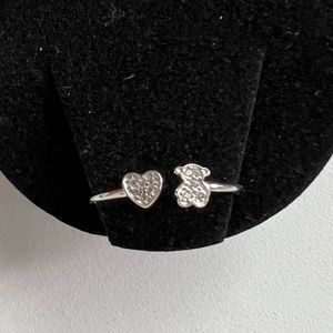 Tous Puppy White gold and Diamond ring